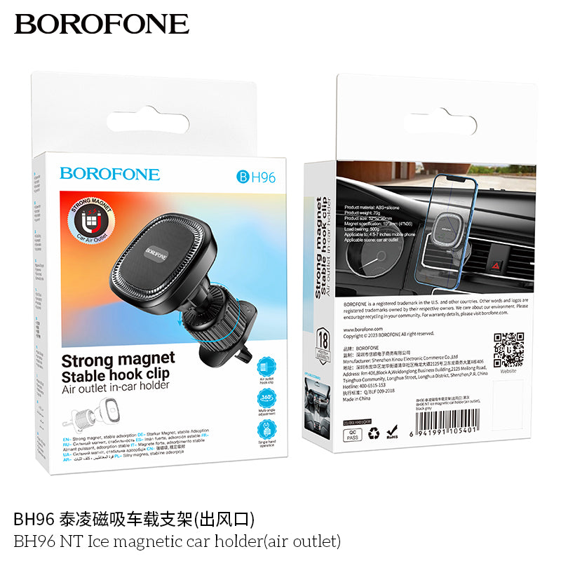 BH96 NT Ice magnetic car holder(air outlet)