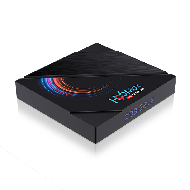 H96 Max 6k Ultra Hd Smart Tv Box With Remote Controller, Android 10.0