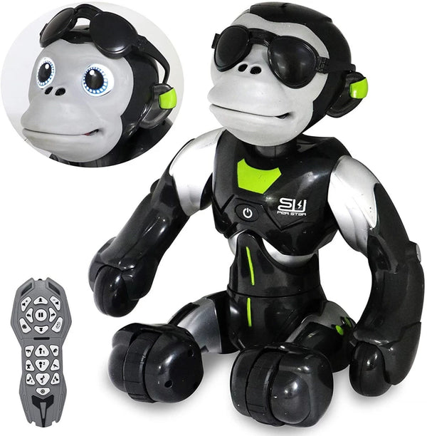 K12 Intelligence Orangutan Toy Dancing, Singing, Push-up and Turn A Somesault Infrared Control Orangutan Robot For Children