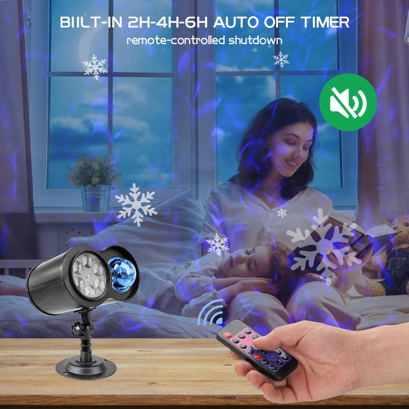 Dual Christmas Light Projector