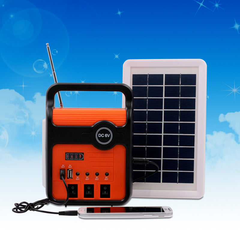 Mini Off-Grid Solar Panel Power System