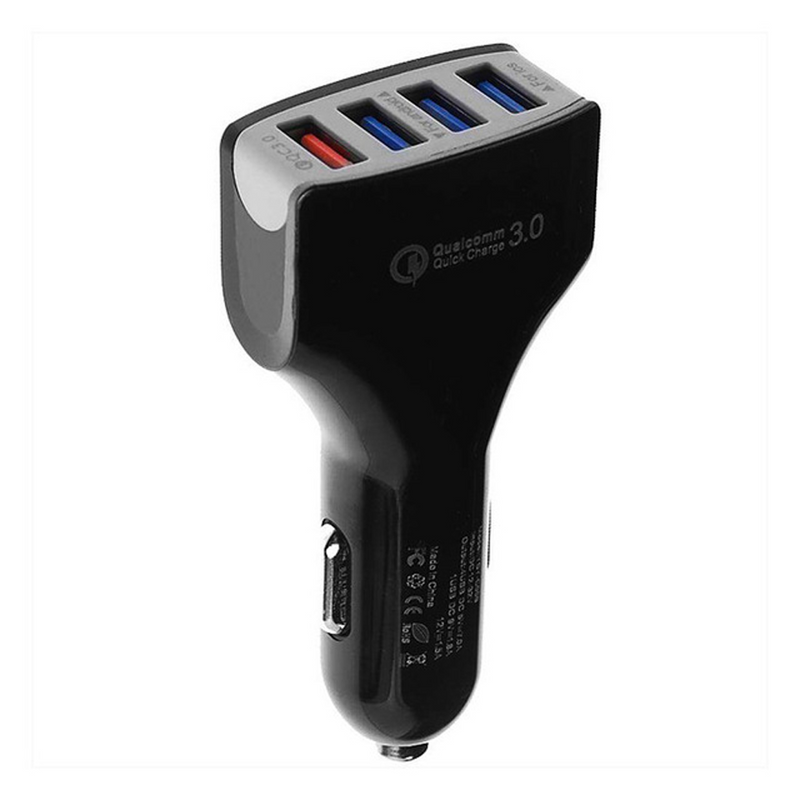 Universal 12V Fast Usb Car Charger Quick Charger QC3.0 with 4 Usb Ports