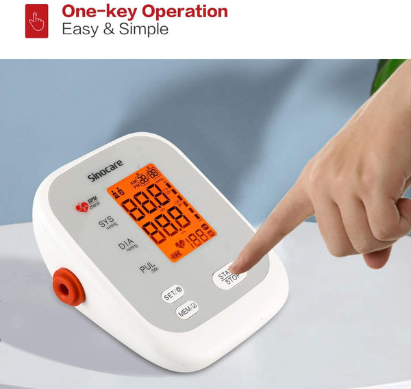 Portable Electronic Blood Pressure Meter Monitor