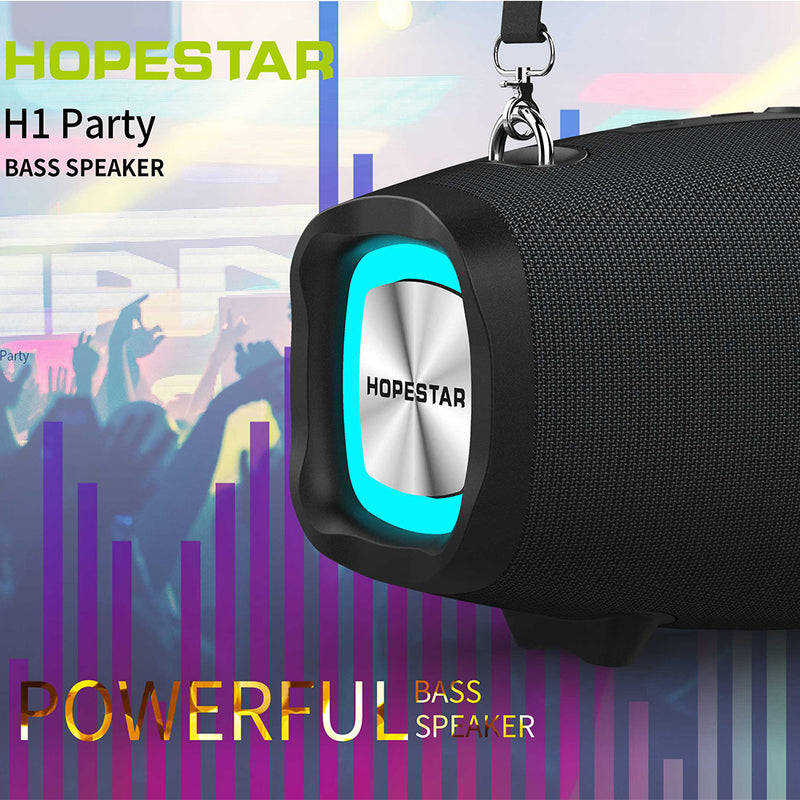 Super Bass Hopestar H1 Party Speaker with Wireless Mic