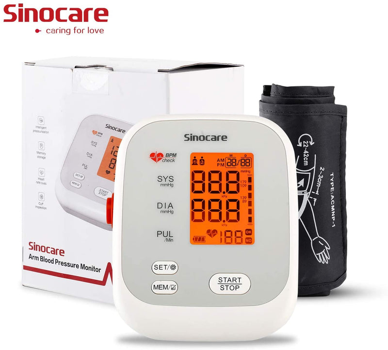 Portable Electronic Blood Pressure Meter Monitor