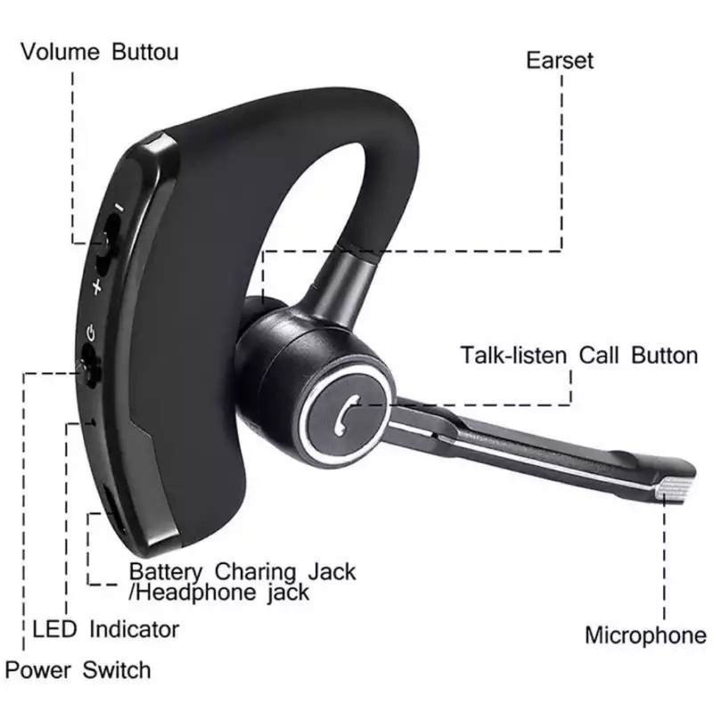 Bluetooth Earphone Wireless In-ear Headset Handfree Headphones With Mic For iPhone Xiaomi Samsung Smartphone Gaming Headset