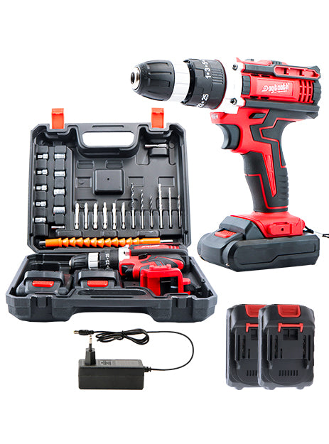 wusen 48v Power Tools Electric Drill Electric Drill Impact Set - 48v