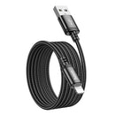 2.4A Nylon Braided Fast Charging Cable - Lightning (X89) 2 Meter
