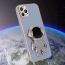 Cute 3D Astronaut Phone Case for iPhone 14