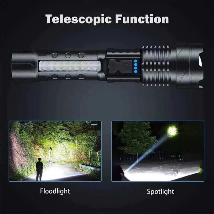 1500 Lumens Handheld  Rechargeable Led Flashlight TORCH