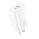 20W USB-A & USB-C Dual Super Fast Charger (AU6)