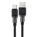 3A/60W Super Durable Zinc Alloy Nylon Braided Cable w/ Silicon Inner Sheath (C10-04)