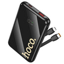 22.5W PD+QC Power Bank w/ 2 Built-in Cables, LED % Display (10000mAh) (Q37)
