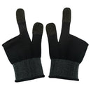 Mobile Gaming Finger Sleeves (2-Pack) Ultra-Thin Silver Fiber (GA21)