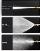 48V Cordless Pressure Washer Electric High Power Cleaner for Car Wall Driveway Patio Outdoor Watering Spray Gun