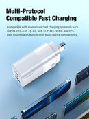 65W GaN Ultra Fast Charger w/ 2 USB-C & USB-A (AU7)