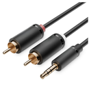 Mindpure 3.5mm to RCA Audio Cable 3m AUX Adapter for Phone & Speaker