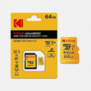 Kodak U3 micro sd card 64GB SDXC class 10 -NEW Ultra performance