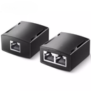 RJ45 Ethernet Splitter Adapter (1 to 2 Port) - 2 Pack