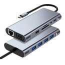 11-in-1 USB-C Hub – Power & Connectivity Solution