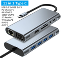 11-in-1 USB-C Hub – Power & Connectivity Solution