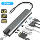 8-in-1 USB-C Hub Multiport Adapter with 4K HDMI