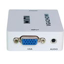 Mini VGA to HDMI Converter 1080P with Audio Adapter for PC, Laptop & Projector