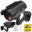 Dummy Security CCTV Bullet Camera with Flashing LED Light Indication,
