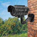 Dummy Security CCTV Bullet Camera with Flashing LED Light Indication,