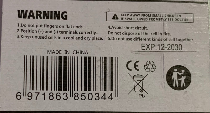 CR2032 BATTERY