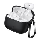 Semi-In-Ear TWS Earbuds with 7 Hours, Carry Case and Snap Hook (EQ30) White