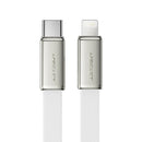 Ultra-Thin Flat Nylon Braided Fast Charging Cable USB-C to Lightning(C24)