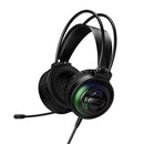 Premium Light-Weight Wired Gaming Headset with LED Light, Omnidirectional Microphone, 40mm Drivers (W118)