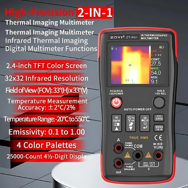 ZOYI Thermal Imaging Multimeter