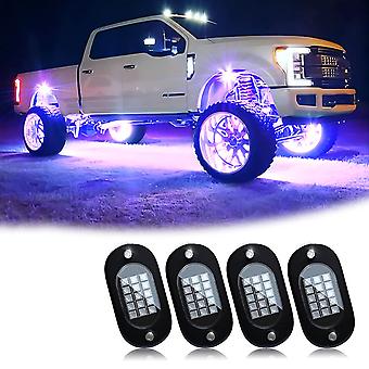 COLORFUL RGB 12V LED CAR UNDERGLOW LIGHT KIT CHASSIS AMBIENT LAMP WITH APP