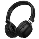 Leather Bluetooth Headset w/ 32 Hours, Air Soft Earmuff, Aux Input, Foldable Design (W64)