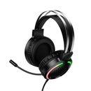 Premium Wired Gaming Headset with LED Light, Omnidirectional Microphone, 50mm Drivers (W117)