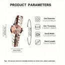 ORUSS watch Waterproof steel belt Ladies Quartz Watches