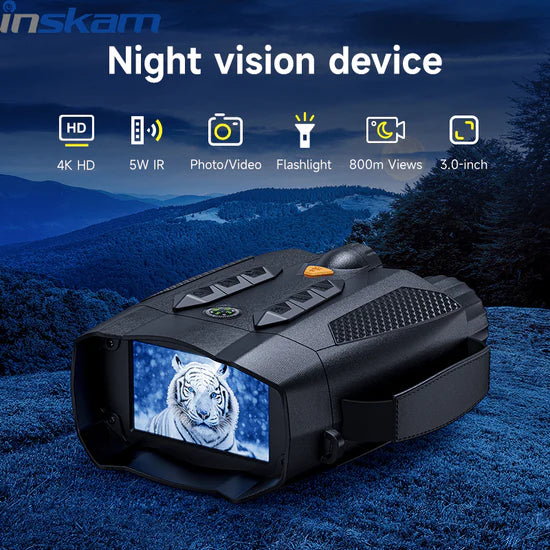 4K HD Night Vision Binoculars – Exceptional Nighttime Visibility