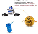 Generic Smart Robot Toys RC 2.4Ghz Transmitter Remote Control Robot With Rolling Ball And LED Lights For Kids