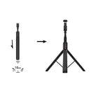 Premium 1.71m Selfie Stick with Drop-to-Open Tripod | Heavy-Duty Aluminum Stand with Bluetooth Remote (E31)