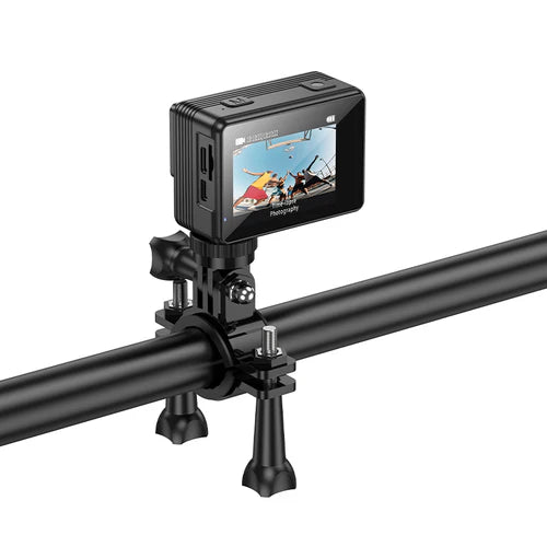 4K 2160P/60FPS Sports Camera w/ 12MP EIS Stabilization Anti Shake, 30M Waterproof, Front & Back Dual Screen (DV102)