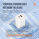 35W GaN Ultra Fast Charger w/ USB-C & USB-A (AU8)