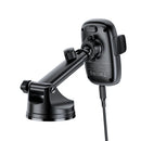 15W Wireless Charging Phone Holder for Windshield / Dashboard (D49)