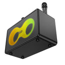 40W Peak Power Bluetooth Speaker w/ 2 Wireless Microphone, RGB Light (HA8)