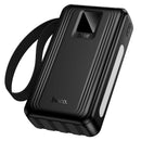 22.5W PD+QC Power Bank with 4 Built-in Cables, Digital Display, 2x LED Lights (20000mAh) (J173)