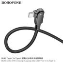 Kelly 60W rotating charging data cable Type-C to Type-C
