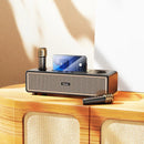 Classic Stylish Bluetooth Speaker w/ 2 Wireless Microphone, Phone Holder (BS63)