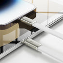 Ultra-Thin Flat Nylon Braided Fast Charging Cable USB-C to Lightning(C24)