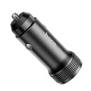 38W PD+QC Aluminum Super Fast Car Charger (Z49B)